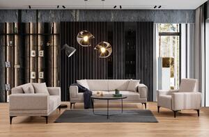 Atelier del Sofa 2-místná pohovka Horizon - Light Brown, Světlá Hnědá