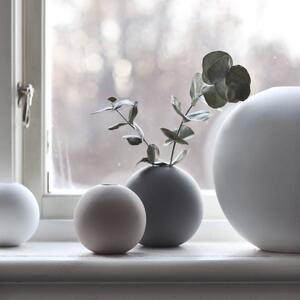 Cooee Design, Kulatá váza Ball White | bílá Velikost: 30 cm HI-028-06-WH