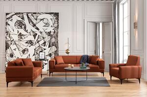Atelier del Sofa 1-místná pohovka - křeslo Horizon - Tile Red, Červená