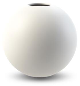 Cooee Design, Kulatá váza Ball White | bílá Velikost: 30 cm HI-028-06-WH