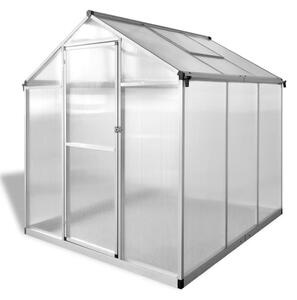 Skleník zpevněný hliník 3,46 m²