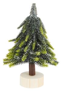 TREE OF THE MONTH Vánoční stromek s dřevěným stojanem 19 cm