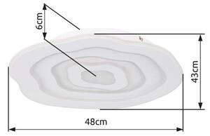 Globo GLB41769-24 LED přisazené stropní svítidlo JACKS | 24W integrovaný LED zdroj | 2000lm