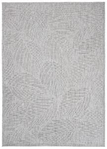 Makro Abra Kusový koberec Sisal MELISSA KM28B Listy stromu šedý Rozměr: 60x100 cm