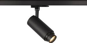 LA 1006116 NUMINOS® ZOOM M DALI 3fázový spot černý 20 W 3000 K 15-60° - BIG WHITE (SLV)