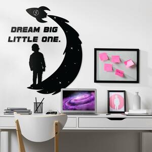 DUBLEZ | 3D Samolepka do dětského pokoje - Dream big little one