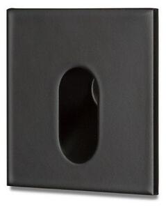 MEMPHIS SQ zápustná do stěny černá 230V LED 3W 60° 3000K - RED - DESIGN RENDL