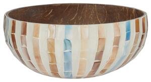 COCONUT Dekorační miska mozaika pruhy 14 cm