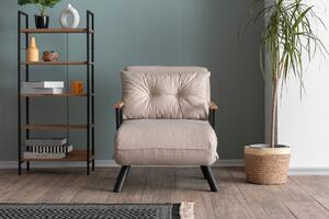 Atelier del Sofa 1-místná pohovka Sando v2 Single - Cream, Krémová