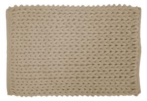 Světle hnědá koupelnová předložka 50x80 cm Ariel – douceur d'intérieur
