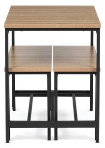 Jídelní stůl s lavičkami AUT-G1175 OAK