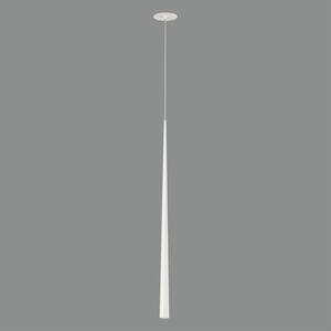 ACB Iluminacion Zapuštěné závěsné LED svítidlo BENDIS, v. 150 cm, 5W, CRI90 Barva: Bílá