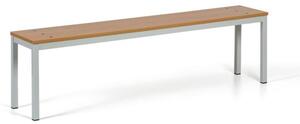 Šatní lavice, sedák - lamino, délka 1500 mm, buk
