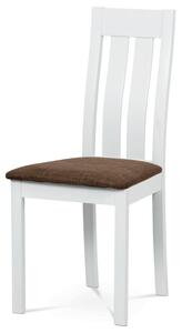 Jídelní židle bílá BC-2602 WT