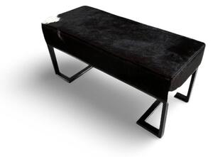 Luxusní taburet - lavice - Henrik černý