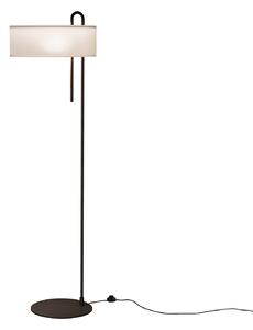 ACB Iluminacion Stojací LED lampa CLIP, v. 150 cm, 1xE27 15W Barva: Bílá, Barva montury: Bílá