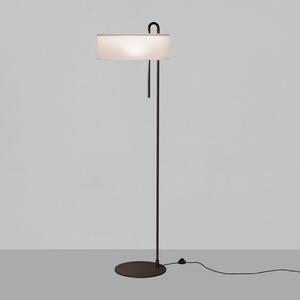 ACB Iluminacion Stojací LED lampa CLIP, v. 150 cm, 1xE27 15W Barva: Černá, Barva montury: Černá