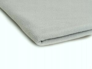 Polar fleece látka 200 g/m², šířka 150 cm, šedý, metráž