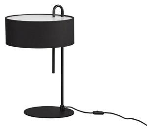 ACB Iluminacion Stolní LED lampa CLIP, v. 53 cm, 1xE27 15W Barva: Černá, Barva montury: Bílá