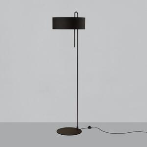ACB Iluminacion Stojací LED lampa CLIP, v. 150 cm, 1xE27 15W Barva: Bílá, Barva montury: Černá