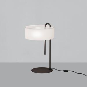 ACB Iluminacion Stolní LED lampa CLIP, v. 53 cm, 1xE27 15W Barva: Černá, Barva montury: Černá