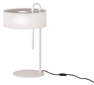 ACB Iluminacion Stolní LED lampa CLIP, v. 53 cm, 1xE27 15W Barva: Bílá, Barva montury: Černá