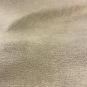 Ekokůže Largo Beige, pevná potahová látka s výraznou strukturou, metráž
