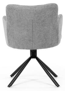 Jídelní židle šedá DCH-T1122 GREY2