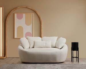 Atelier del Sofa 2-místná pohovka Midye - Love Seat, Krémová