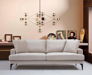 Atelier del Sofa 2-místná pohovka Papira 2 Seater - Beige, Béžová