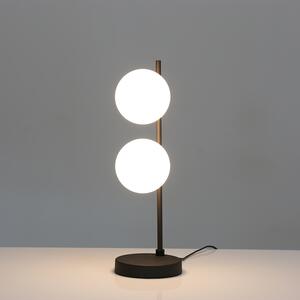 ACB Iluminacion Stolní LED lampa DORIS, v. 45 cm, 2xG9 7W Barva: Černá