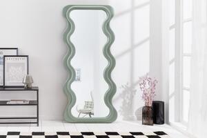 Nástěnné zrcadlo CURVY 160 CM zelené Zrcadla | Hranatá