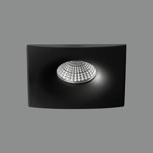 ACB Iluminacion Zapuštěné LED bodové svítidlo DORO, ⌀ 10 cm, 1xGU10 8W Barva: Černá