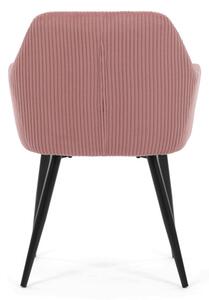 Jídelní židle růžová DCH-V4009 PINK6