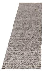 Světle hnědý běhoun 80x250 cm Fluffy – Ayyildiz Carpets
