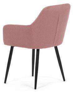 Jídelní židle růžová DCH-V4009 PINK6