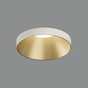 ACB Iluminacion Zapuštěné LED svítidlo EINAR, ⌀ 8 cm, 1xGU10 8W Barva: Černo-zlatá