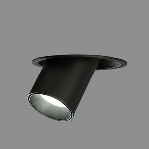 ACB Iluminacion Zapuštěné LED svítidlo GINA, ⌀ 11 cm, 1xGU10 8W Barva: Černá