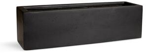 Polystone Flowerbox Anthracite Barva květináče: Antracitová, Rozměry: Délka x Šířka x Výška 65x18x18 cm