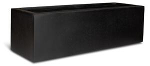 Polystone Flowerbox Anthracite Barva květináče: Antracitová, Rozměry: Délka x Šířka x Výška 100x35x30 cm