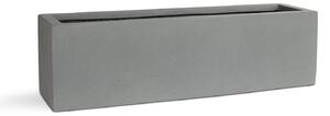 Polystone Flowerbox Anthracite Barva květináče: Šedá, Rozměry: Délka x Šířka x Výška 65x18x18 cm