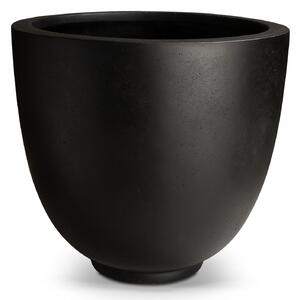 Polystone Ego Giant květináč Anthracite Barva květináče: Antracitová, Rozměry: Průměr 80 cm, Výška 70 cm