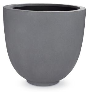 Polystone Ego Giant květináč Anthracite Barva květináče: Šedá, Rozměry: Průměr 70 cm, Výška 60 cm