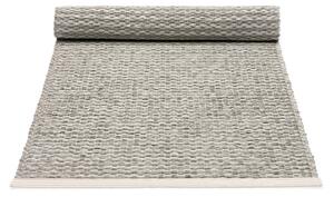 Vinylový běhoun na stůl Pappelina MONO Fossil Grey - Warm Grey velikost: 36x100cm
