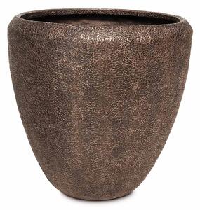 Květináč Coral, Ø 41/50/67/80 cm, výška 41/50/67/80 cm, bronzová patina Rozměry: Průměr 80 cm, Výška 80 cm