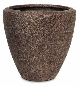 Květináč Coral, Ø 41/50/67/80 cm, výška 41/50/67/80 cm, bronzová patina Rozměry: Průměr 50 cm, Výška 50 cm