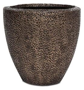 Květináč Coral, Ø 41/50/67/80 cm, výška 41/50/67/80 cm, bronzová patina Rozměry: Průměr 41 cm, Výška 41 cm