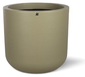 Květináč Corum, Ø 39/48,5 cm, výška 37/46,5 cm, olivová, šedá, antracitová Barva květináče: Betonově olivově šedá, Rozměry: Průměr 48,5 cm, Výška 46,5…