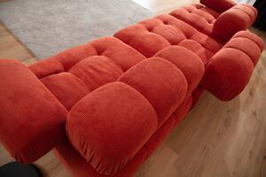 Atelier del Sofa 3-místná pohovka Doblo 3 Seater ( L1-O1-1R) - Red, Červená