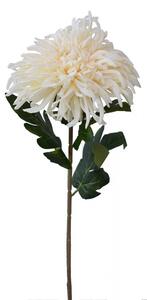 Umělá chryzantéma krémová 70 cm